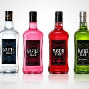 Gin Master Black 1l - Sabores